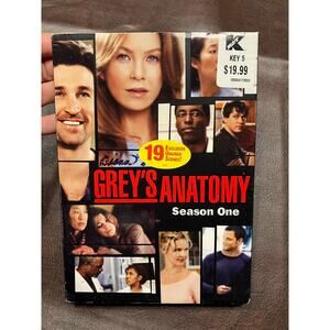 Grey's Anatomy: The‎ Complete First Season DVD Set Medical Drama TV Series